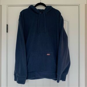 Men’s Dickies Navy Blue Sherpa Hooded Sweatshirt